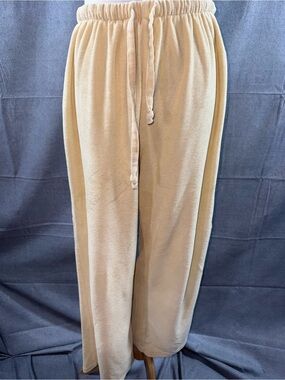 2829-Granada Cozy Cream Drawstring Relaxed Joggers